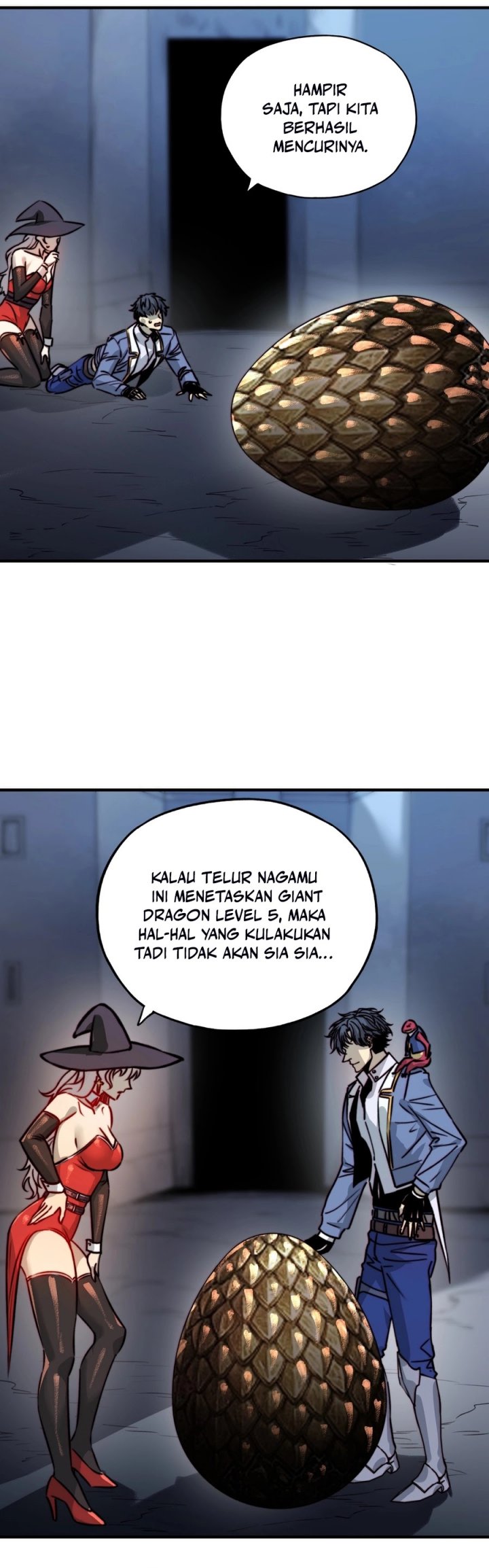 Start by changing your job to the God of Wealth and taming billions of divine pets! Chapter 03 Gambar 26