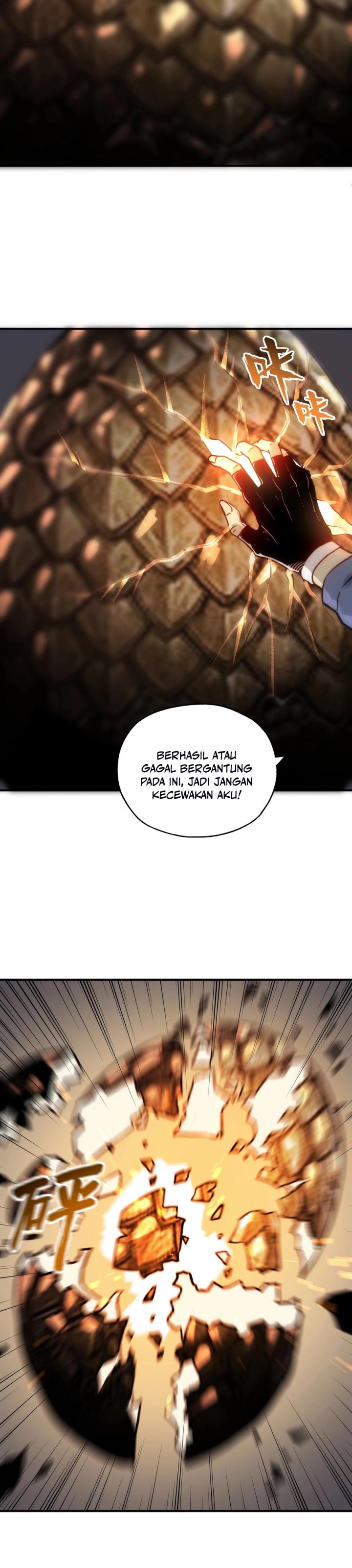 Start by changing your job to the God of Wealth and taming billions of divine pets! Chapter 03 Gambar 28