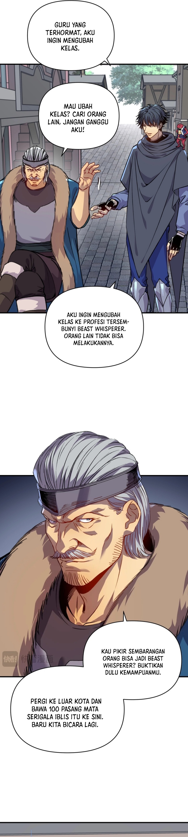 Start by changing your job to the God of Wealth and taming billions of divine pets! Chapter 08 Gambar 12