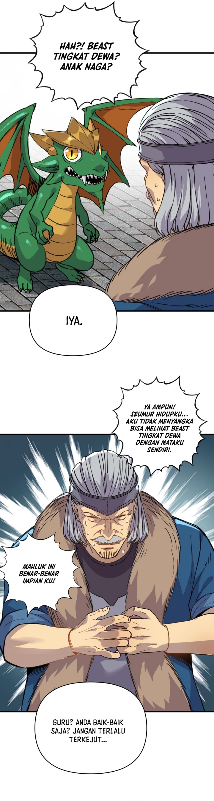 Start by changing your job to the God of Wealth and taming billions of divine pets! Chapter 08 Gambar 17