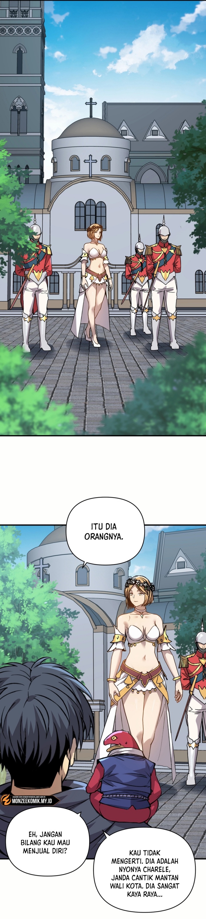 Start by changing your job to the God of Wealth and taming billions of divine pets! Chapter 08 Gambar 21