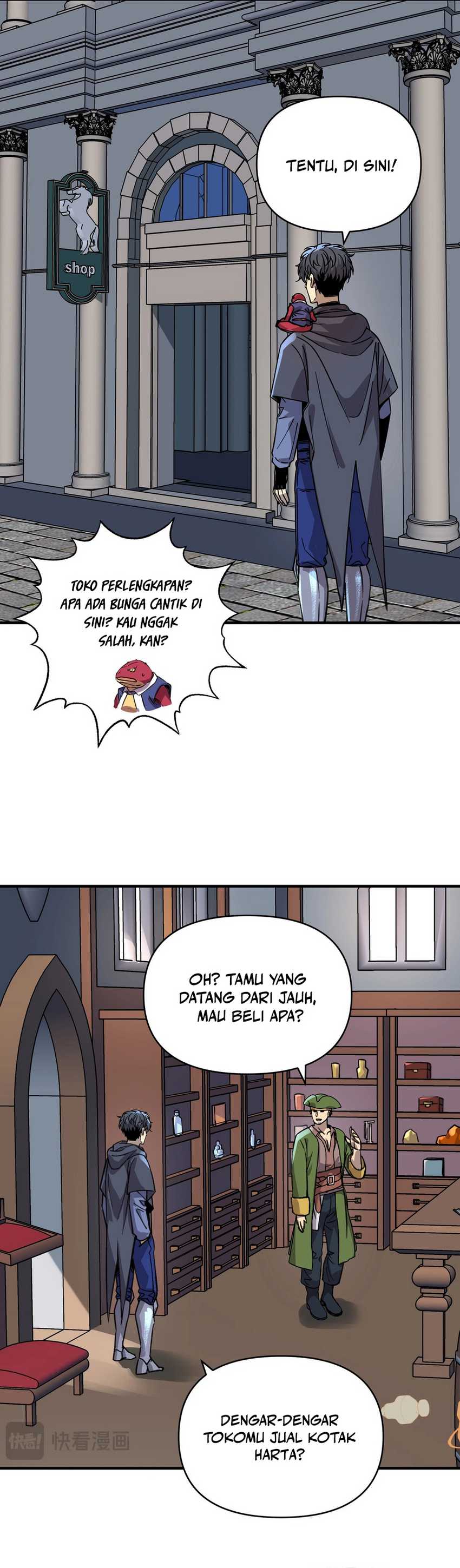 Start by changing your job to the God of Wealth and taming billions of divine pets! Chapter 08 Gambar 6