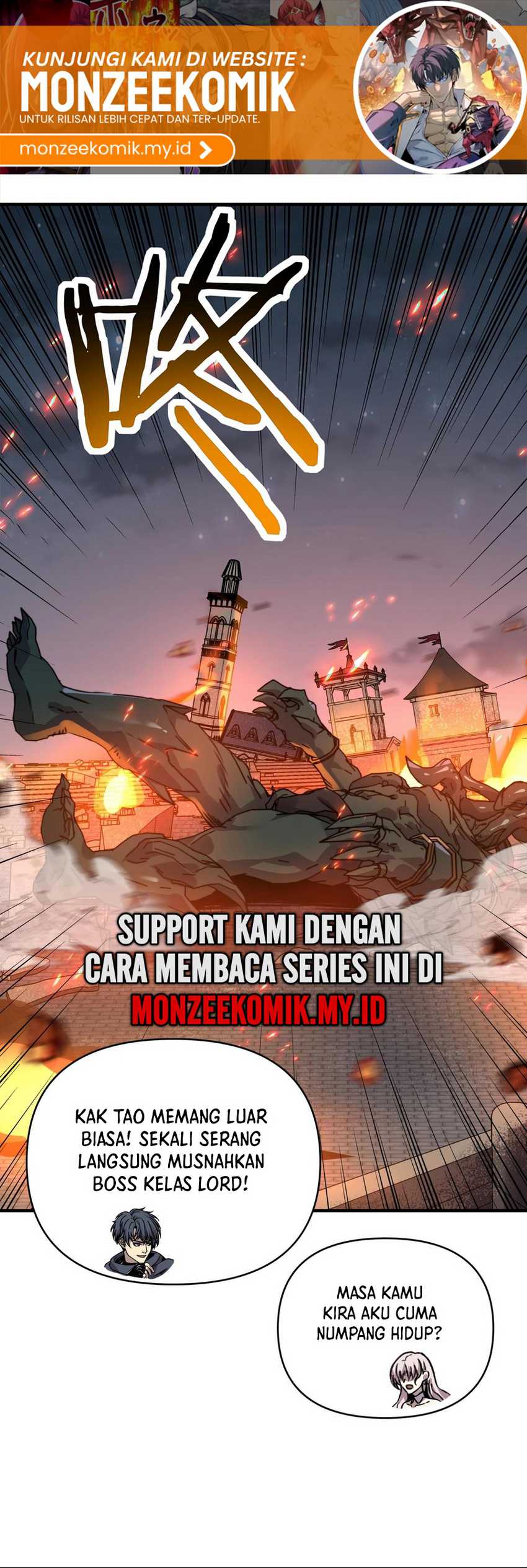 Start by changing your job to the God of Wealth and taming billions of divine pets! Chapter 21 Gambar 2