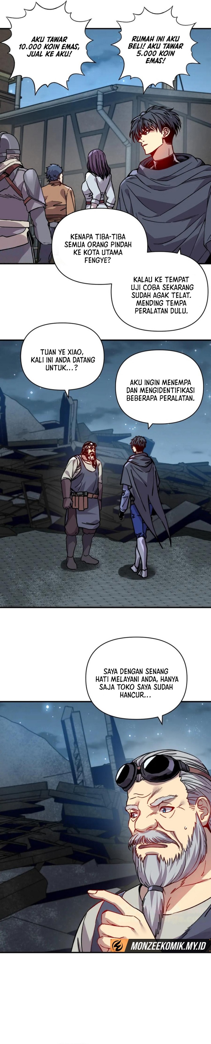 Start by changing your job to the God of Wealth and taming billions of divine pets! Chapter 23 Gambar 15