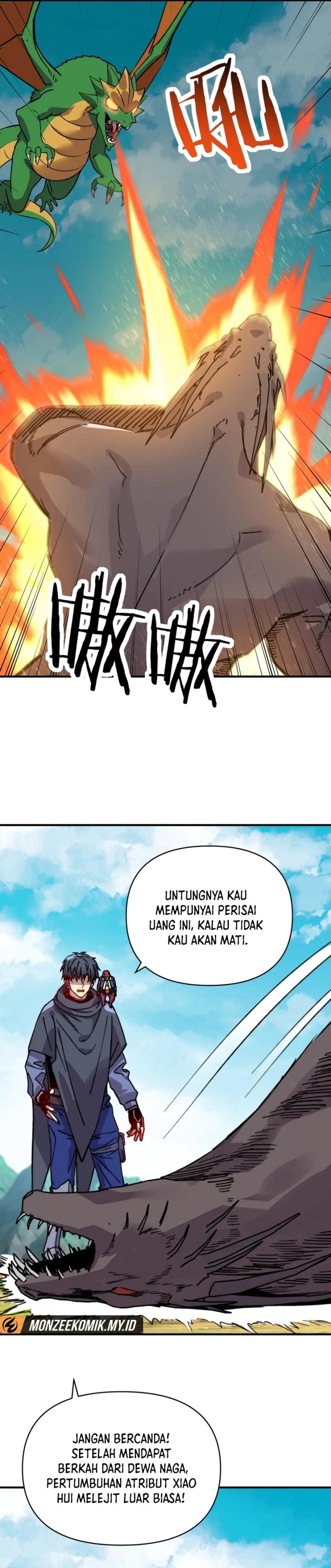 Start by changing your job to the God of Wealth and taming billions of divine pets! Chapter 24 Gambar 8