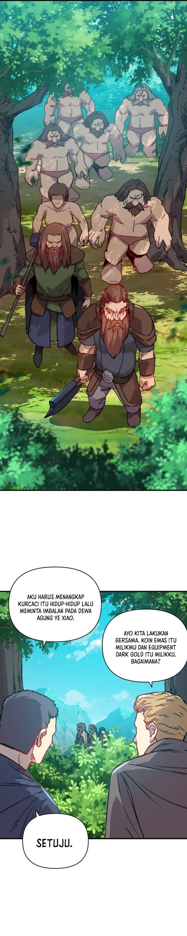 Start by changing your job to the God of Wealth and taming billions of divine pets! Chapter 24 Gambar 13