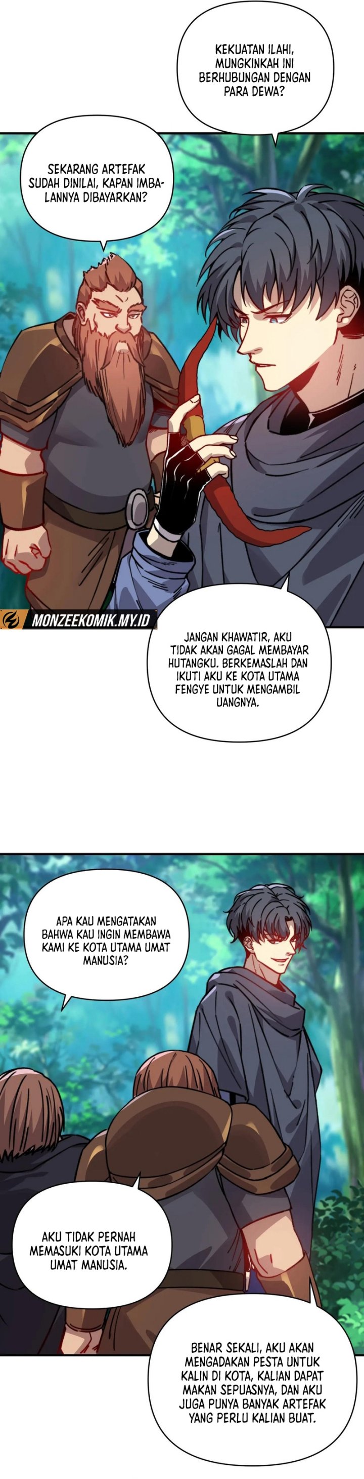 Start by changing your job to the God of Wealth and taming billions of divine pets! Chapter 25 Gambar 16