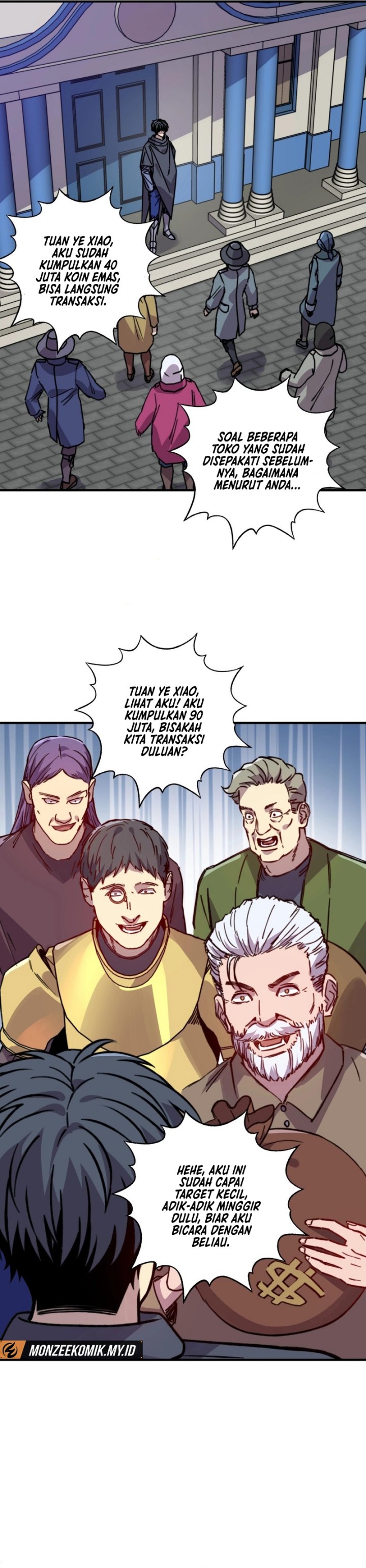 Start by changing your job to the God of Wealth and taming billions of divine pets! Chapter 32 Gambar 10