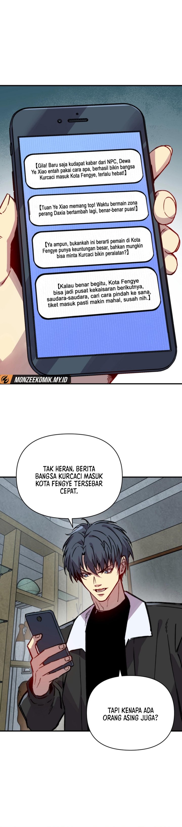 Start by changing your job to the God of Wealth and taming billions of divine pets! Chapter 32 Gambar 13