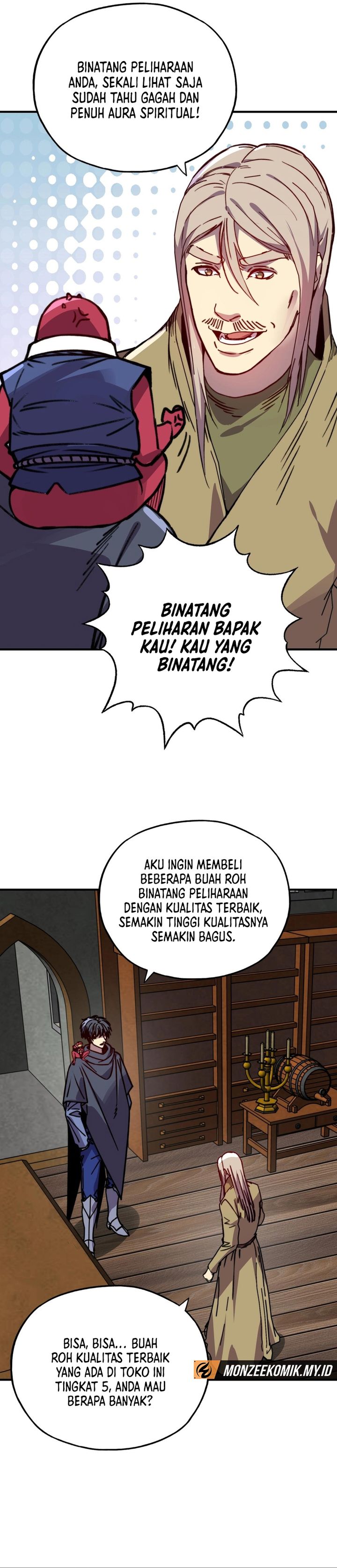 Start by changing your job to the God of Wealth and taming billions of divine pets! Chapter 35 Gambar 13