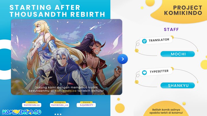 Starting After Thousandth Rebirth Chapter 05 Gambar 1