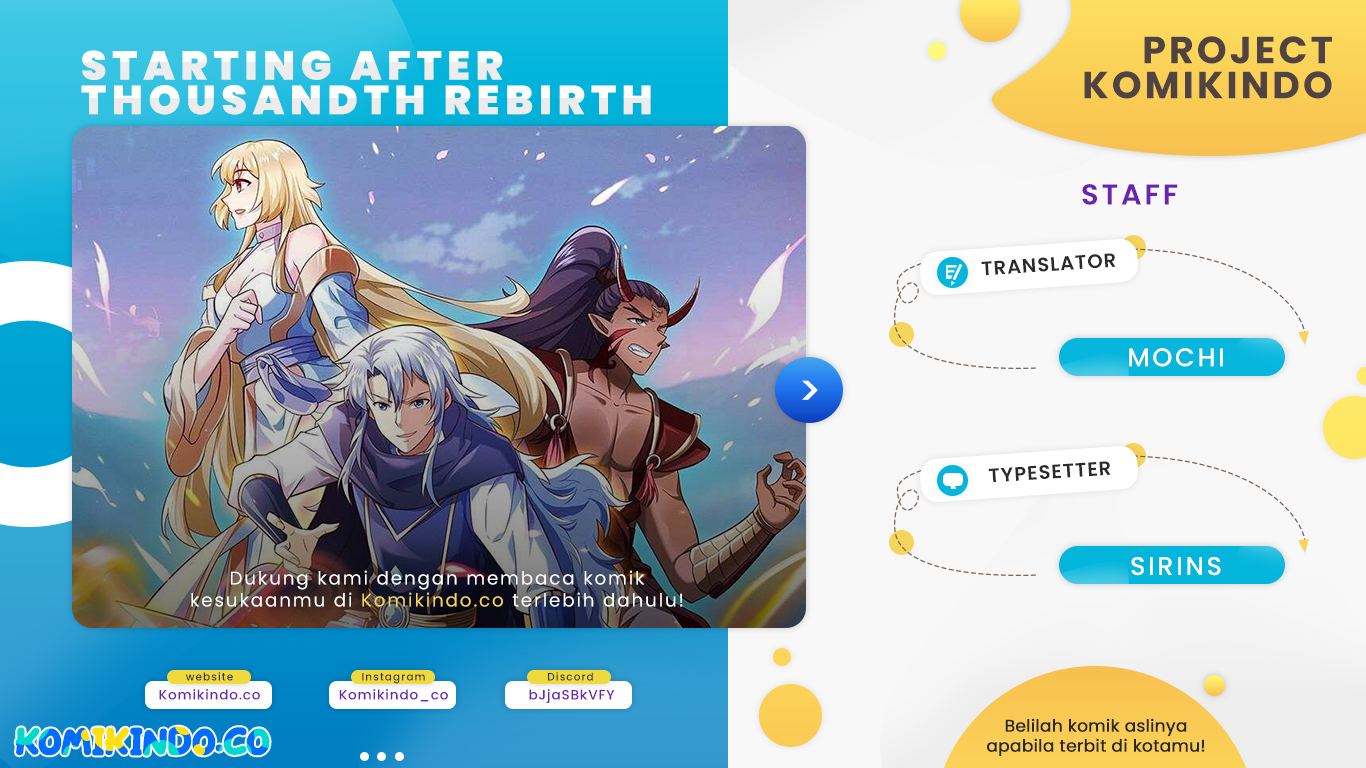Starting After Thousandth Rebirth Chapter 39 Gambar 1