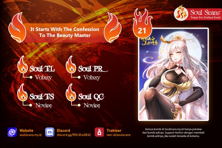 Starting With Confessing With the Beautiful Master Chapter 21 Gambar 1