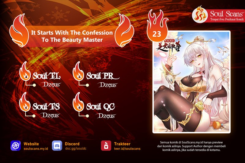 Starting With Confessing With the Beautiful Master Chapter 23 Gambar 1