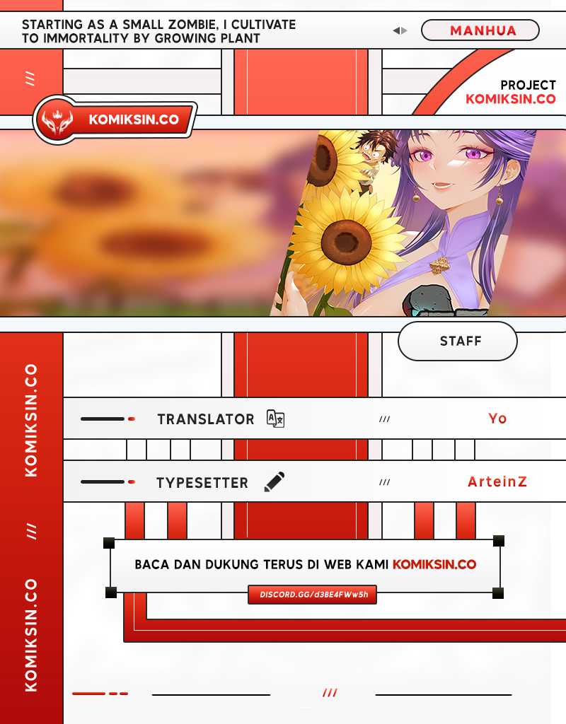 Starting as a Small Zombie, I Cultivate to Immortality by Growing Plants Chapter 13 Gambar 1