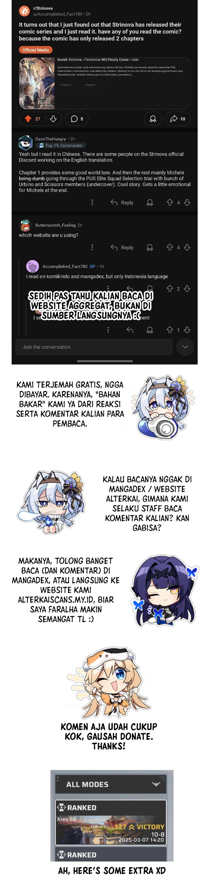 Strinova ~Tomorrow Will Finally Come~ Chapter 03 Gambar 44