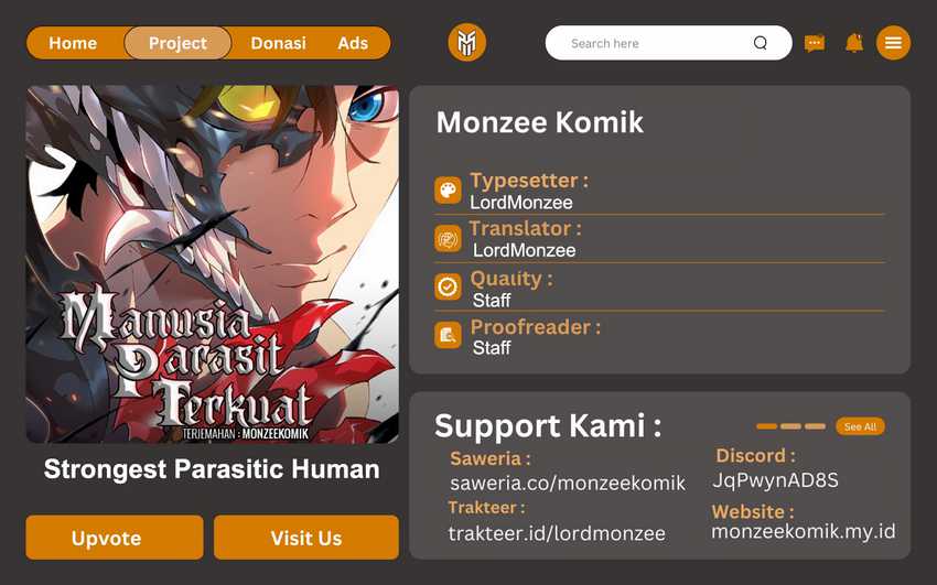 Strongest Parasitic Human Chapter 03 Gambar 1