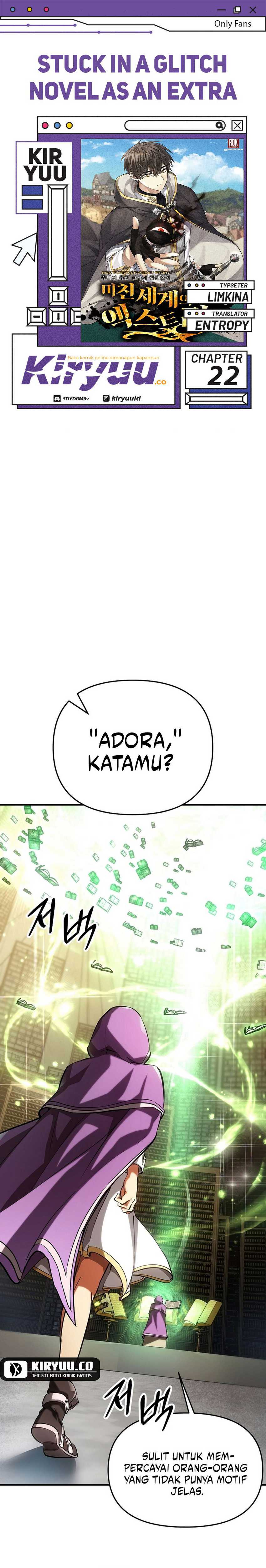 Stuck in a Glitch Novel as an Extra Chapter 22 Gambar 1
