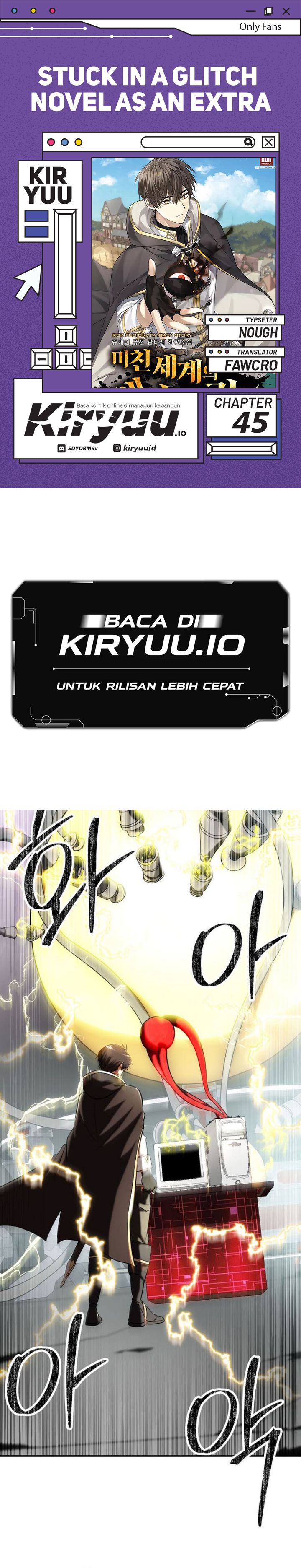 Stuck in a Glitch Novel as an Extra Chapter 45 Gambar 1