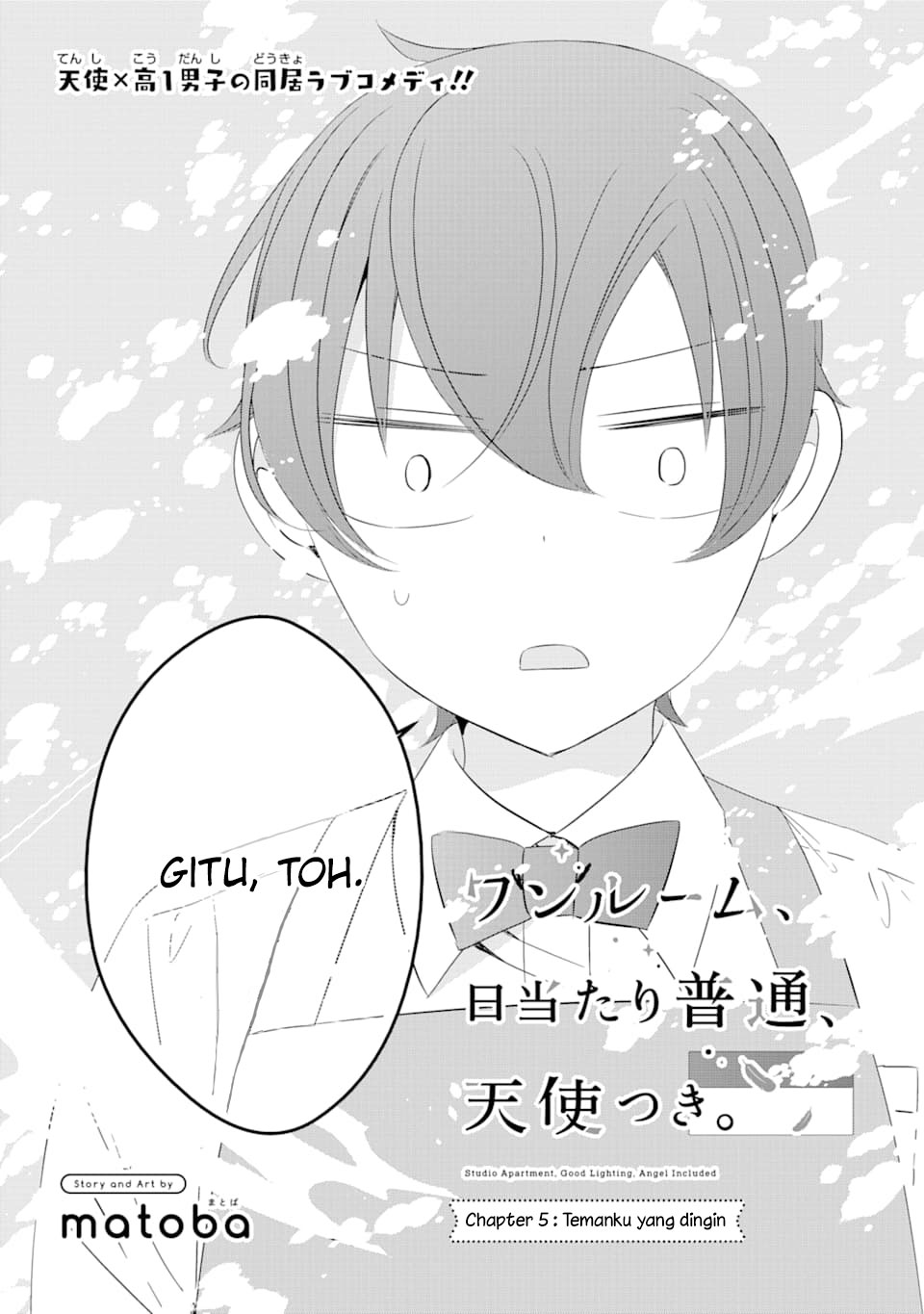 Studio Apartment, Good Lightning, Angel Included (One Room, Hi Atari Futsuu, Tenshi Tsuki) Chapter 05 Gambar 3