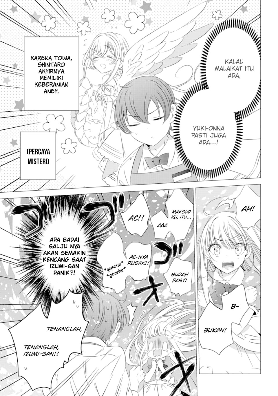 Studio Apartment, Good Lightning, Angel Included (One Room, Hi Atari Futsuu, Tenshi Tsuki) Chapter 05 Gambar 4
