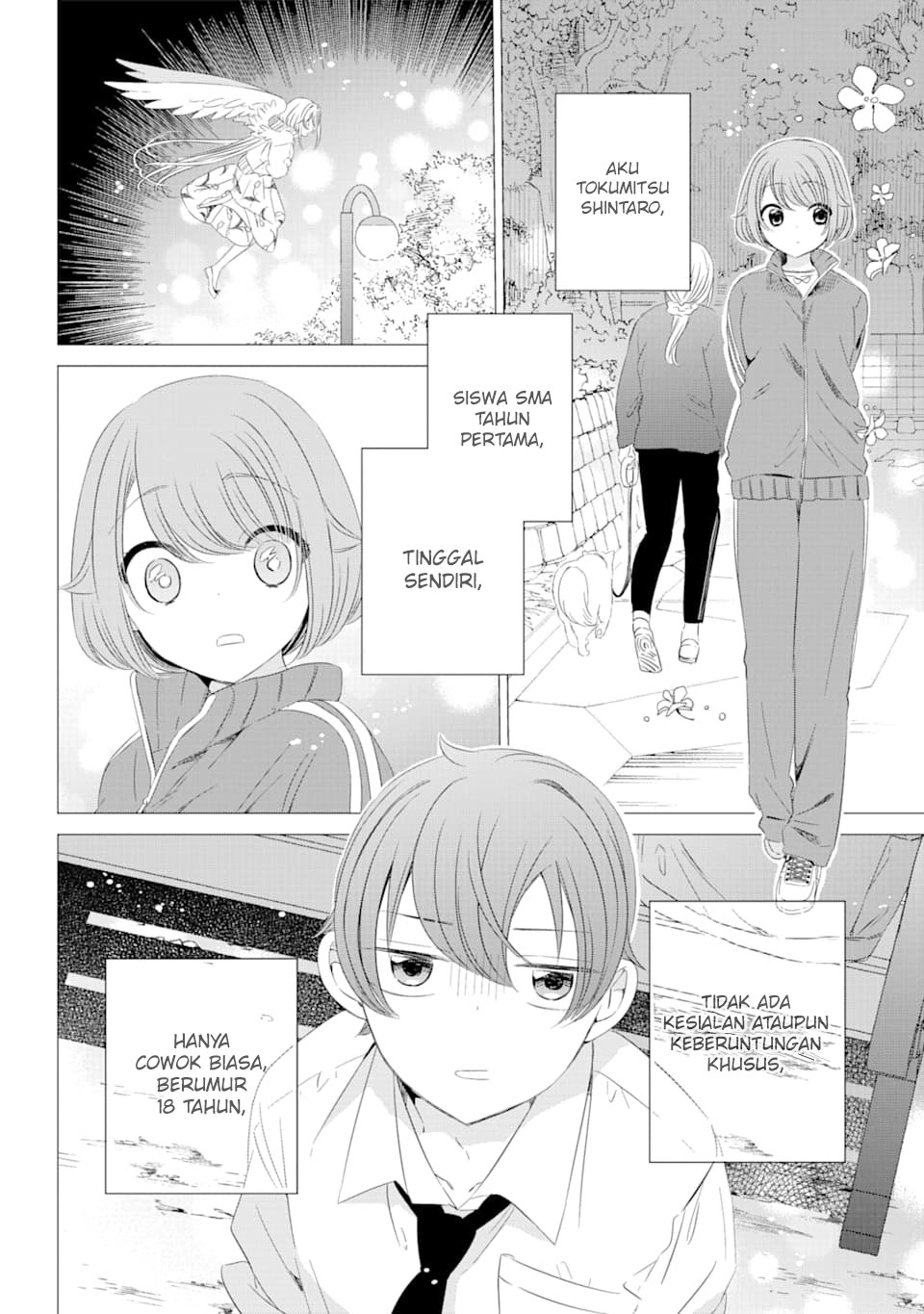 Studio Apartment, Good Lightning, Angel Included (One Room, Hi Atari Futsuu, Tenshi Tsuki) Chapter 05 Gambar 23