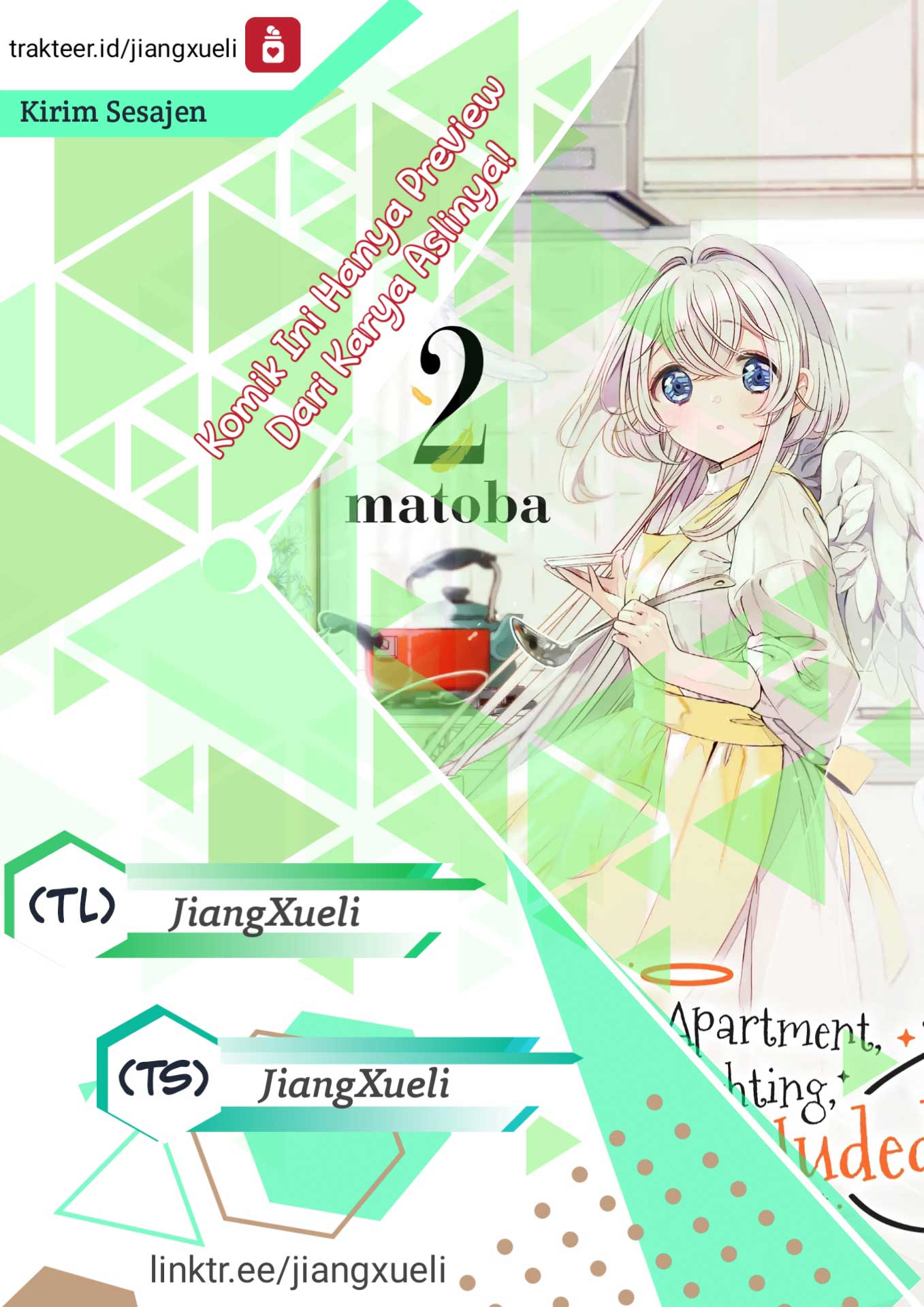 Studio Apartment, Good Lightning, Angel Included (One Room, Hi Atari Futsuu, Tenshi Tsuki) Chapter 07 Gambar 1