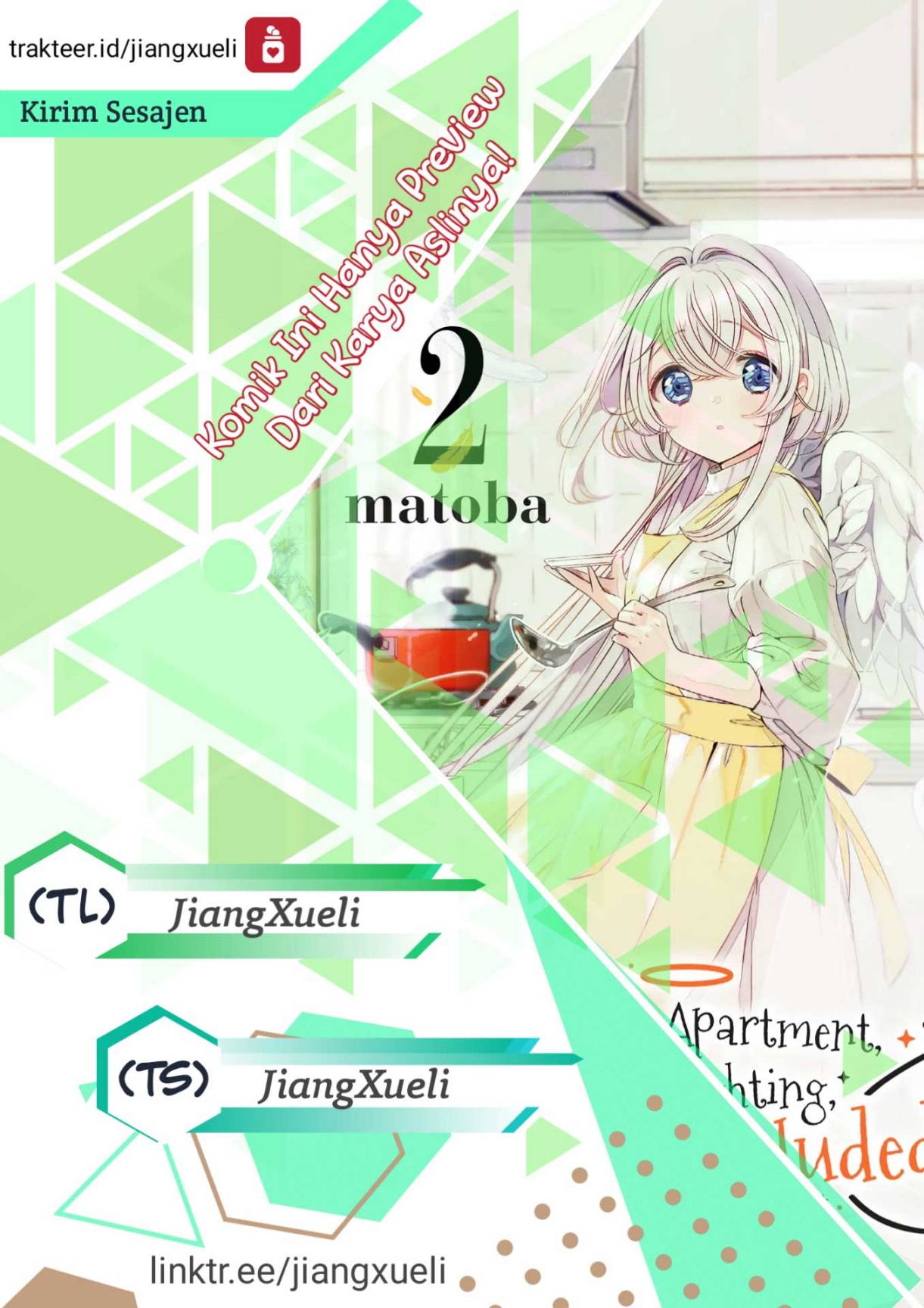 Studio Apartment, Good Lightning, Angel Included (One Room, Hi Atari Futsuu, Tenshi Tsuki) Chapter 10 Gambar 1