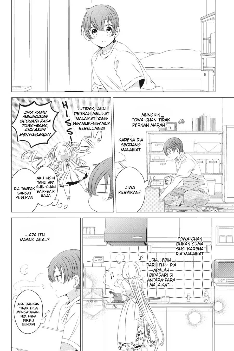 Studio Apartment, Good Lightning, Angel Included (One Room, Hi Atari Futsuu, Tenshi Tsuki) Chapter 14 Gambar 7