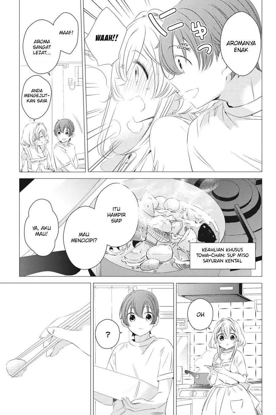 Studio Apartment, Good Lightning, Angel Included (One Room, Hi Atari Futsuu, Tenshi Tsuki) Chapter 14 Gambar 8