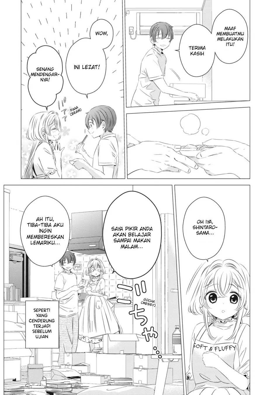 Studio Apartment, Good Lightning, Angel Included (One Room, Hi Atari Futsuu, Tenshi Tsuki) Chapter 14 Gambar 10