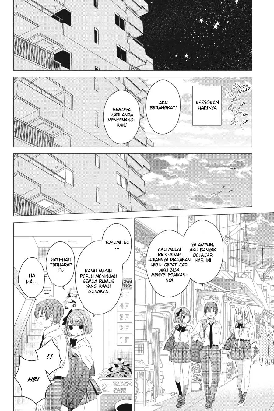 Studio Apartment, Good Lightning, Angel Included (One Room, Hi Atari Futsuu, Tenshi Tsuki) Chapter 14 Gambar 11