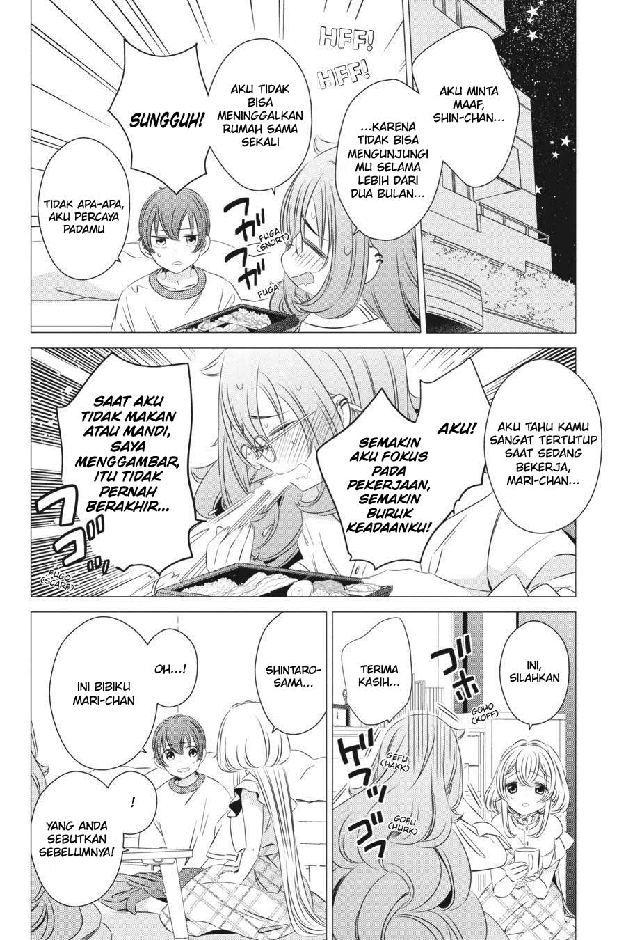 Studio Apartment, Good Lightning, Angel Included (One Room, Hi Atari Futsuu, Tenshi Tsuki) Chapter 18 Gambar 8