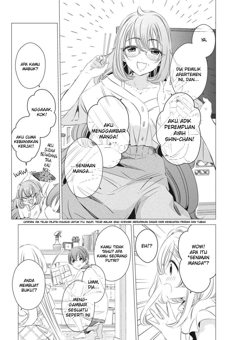 Studio Apartment, Good Lightning, Angel Included (One Room, Hi Atari Futsuu, Tenshi Tsuki) Chapter 18 Gambar 9