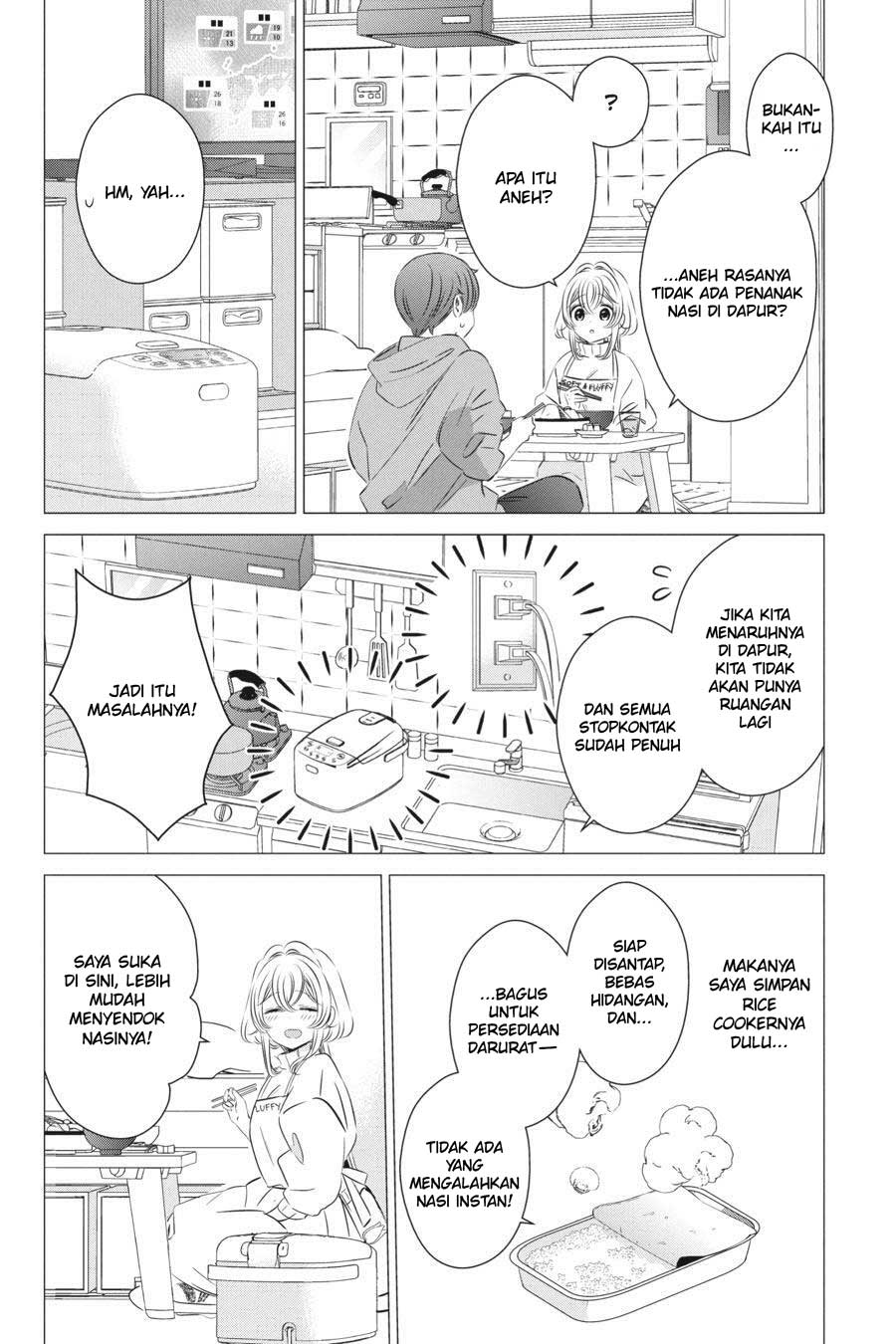 Studio Apartment, Good Lightning, Angel Included (One Room, Hi Atari Futsuu, Tenshi Tsuki) Chapter 22.6 Gambar 3