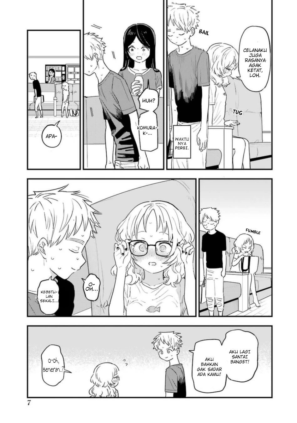 Sukinako ga Megane wo Wasureta Chapter 75 Gambar 9