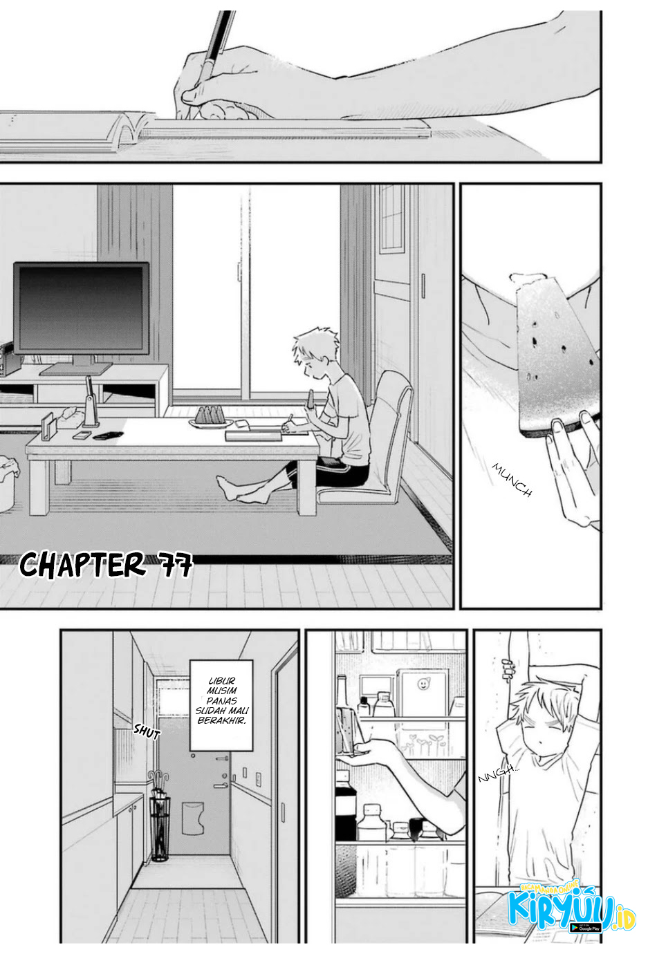 Sukinako ga Megane wo Wasureta Chapter 77 Gambar 2