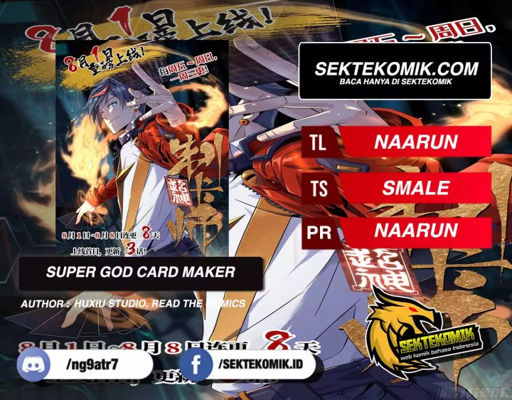 Super God Card Maker Chapter 14 Gambar 1