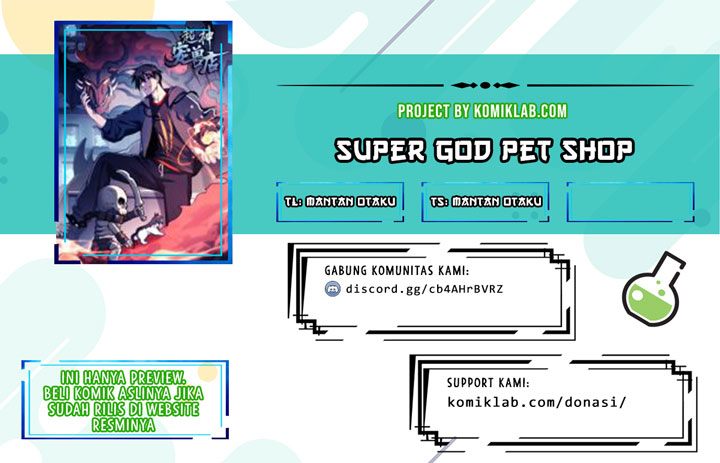 Super God Pet Shop Chapter 01 Gambar 1