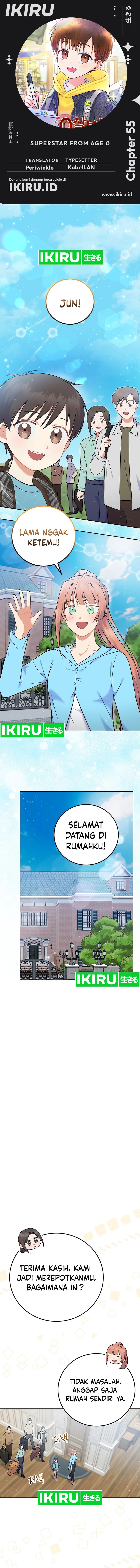 Superstar From Age 0 Chapter 55 Gambar 1