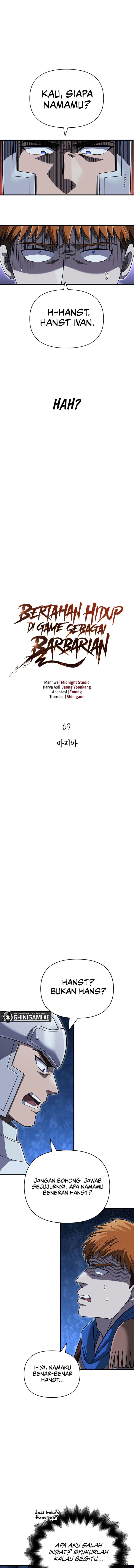 Survive as a Barbarian in the Game Chapter 69 Gambar 5