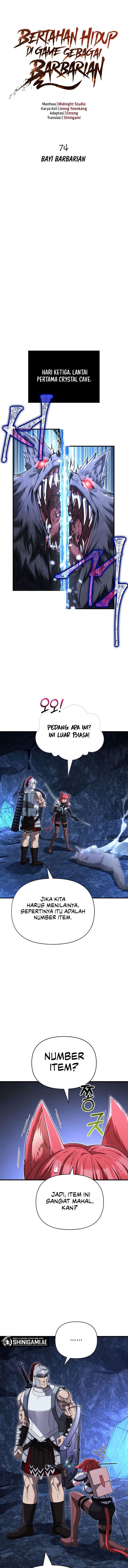 Survive as a Barbarian in the Game Chapter 74 Gambar 3