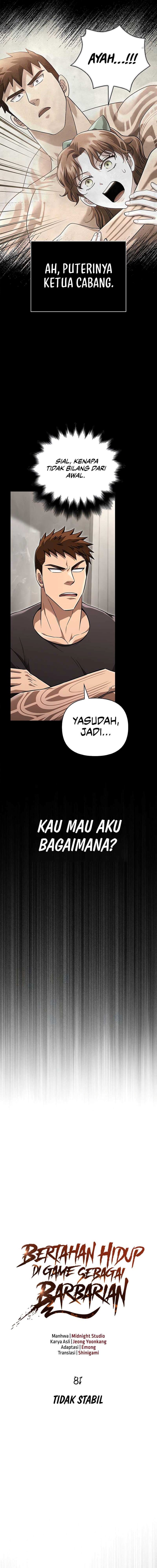 Survive as a Barbarian in the Game Chapter 81 Gambar 4