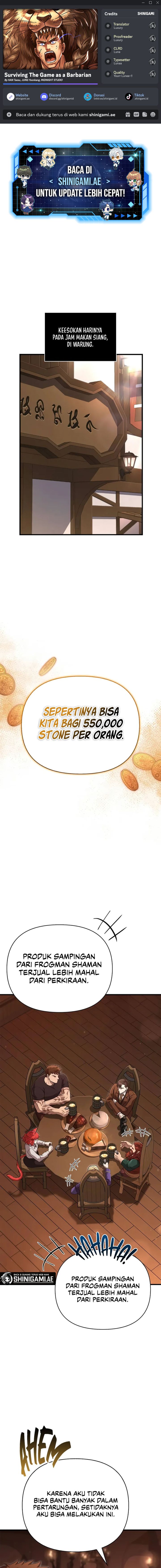 Survive as a Barbarian in the Game Chapter 83 Gambar 1