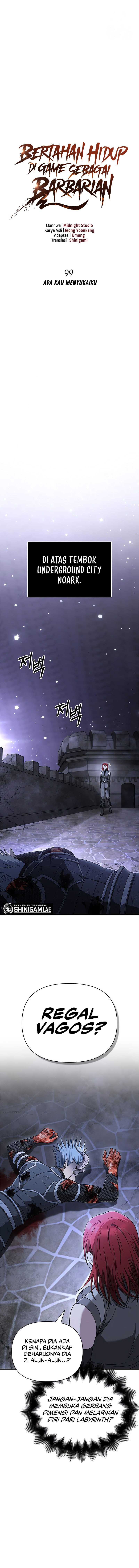Survive as a Barbarian in the Game Chapter 99 Gambar 7