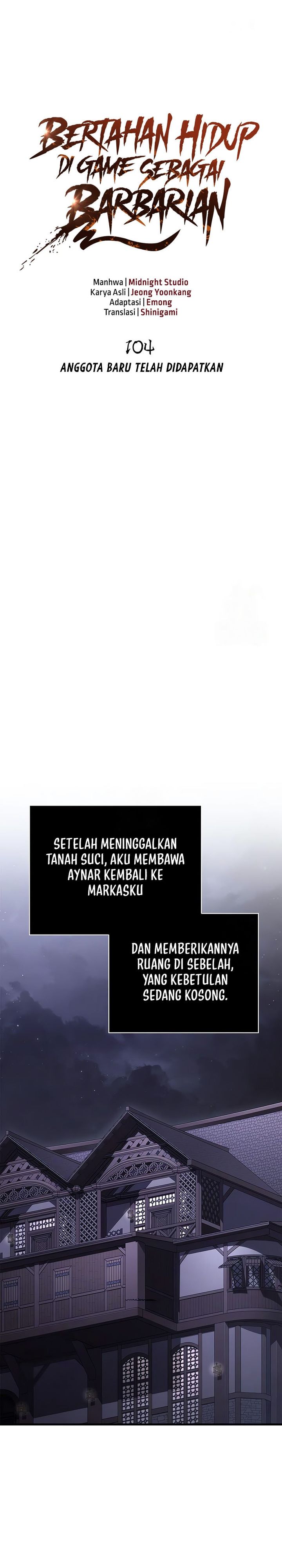 Survive as a Barbarian in the Game Chapter 104 Gambar 16