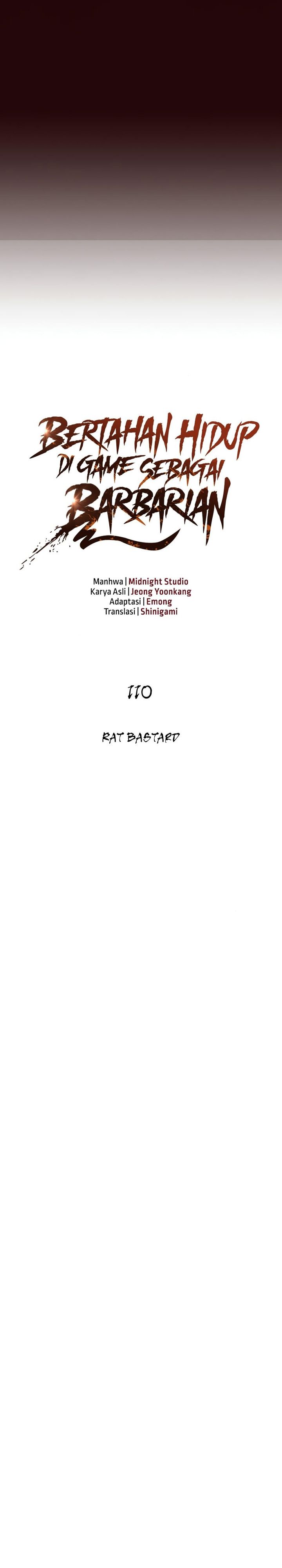 Survive as a Barbarian in the Game Chapter 110 Gambar 3