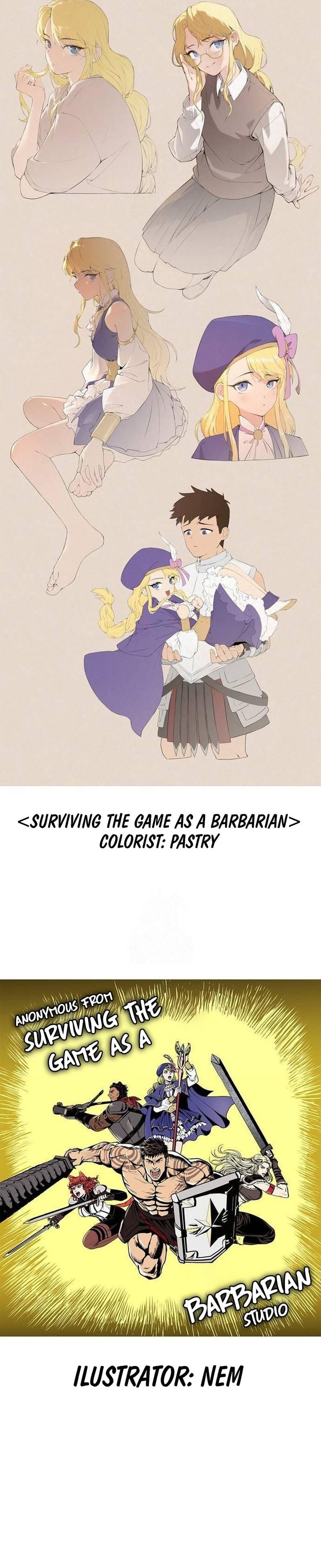 Survive as a Barbarian in the Game Chapter 111 Gambar 61