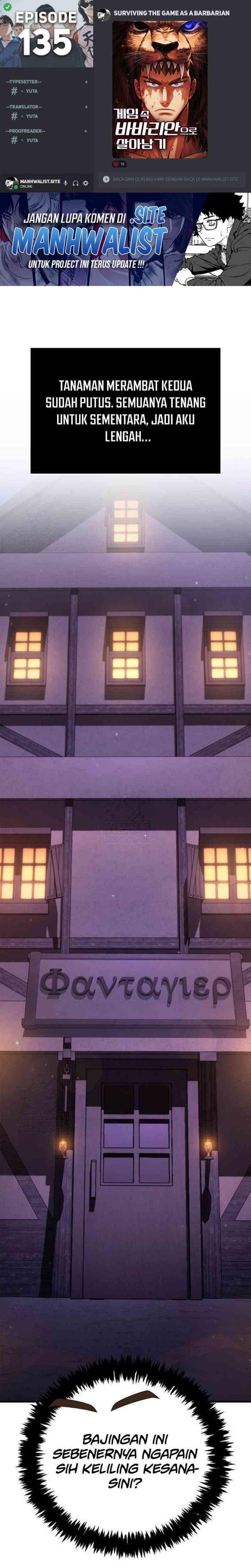 Survive as a Barbarian in the Game Chapter 135 Gambar 1