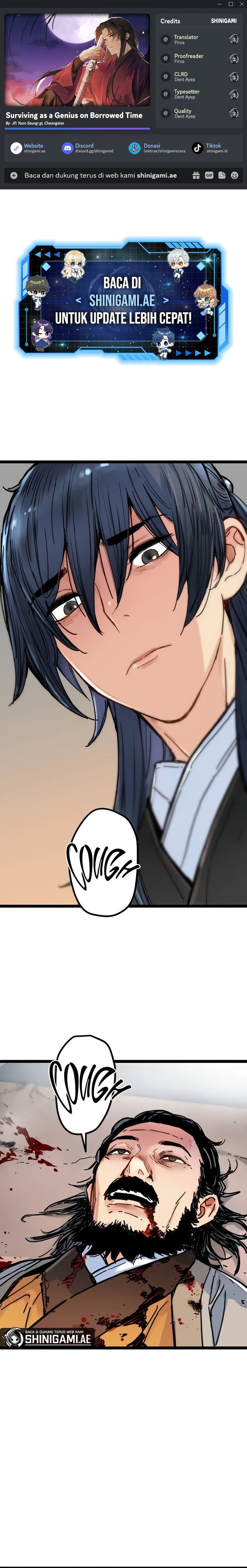 Surviving as a Genius on Borrowed Time Chapter 03 Gambar 1